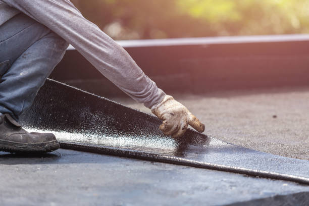 Professional Crawl Space Encapsulation technician working in Carthage, NC